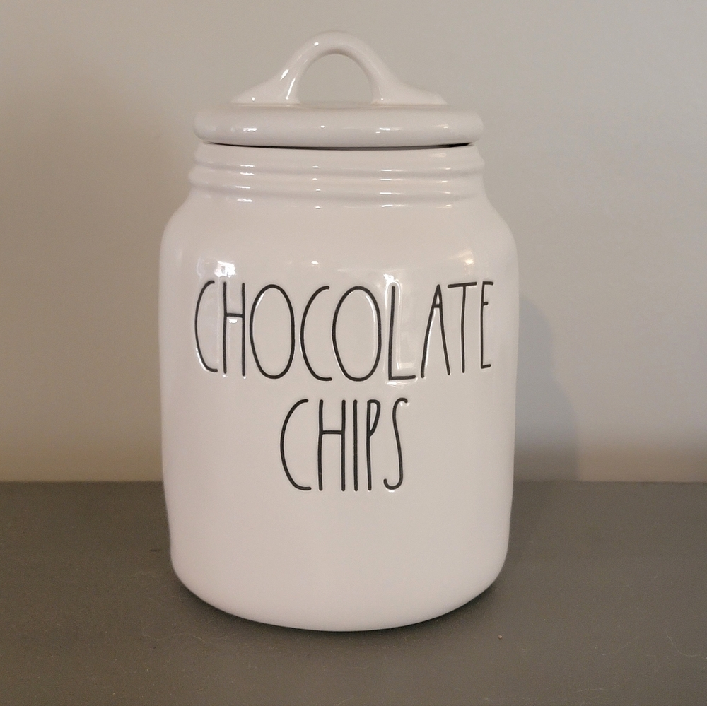 Rae Dunn Chocolate Chip Canister